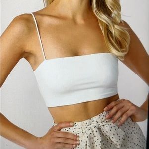 SHEIN Stretch-Knit Cropped Cami Top